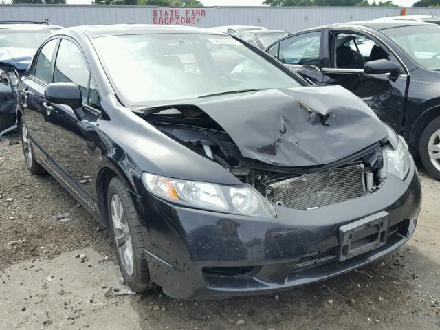 19XFA16979E004036 - 2009 HONDA CIVIC EXL 黑色 照片 1