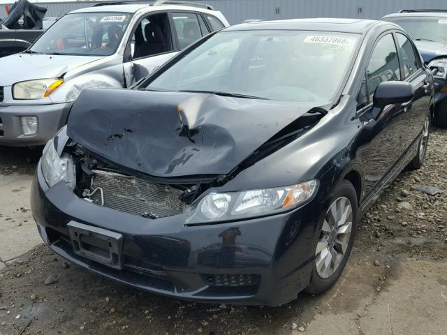19XFA16979E004036 - 2009 HONDA CIVIC EXL 黑色 照片 2