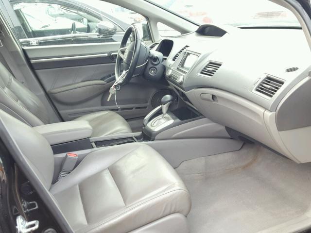 19XFA16979E004036 - 2009 HONDA CIVIC EXL 黑色 照片 5