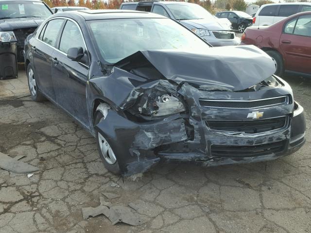 1G1ZG57B18F219994 - 2008 CHEVROLET MALIBU LS შავი ფოტო 1