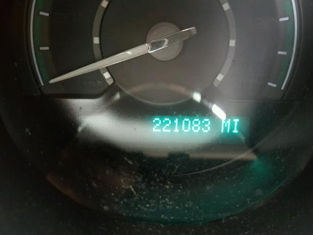 1G1ZG57B18F219994 - 2008 CHEVROLET MALIBU LS შავი ფოტო 8