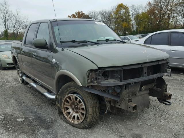 1FTRW08L93KD05851 - 2003 FORD F150 GREEN photo 1