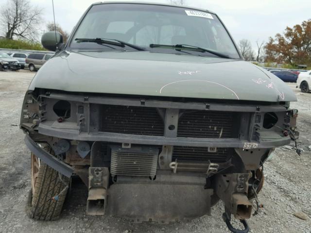 1FTRW08L93KD05851 - 2003 FORD F150 GREEN photo 9