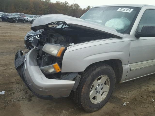 2GCEC13Z361265716 - 2006 CHEVROLET SILVERADO TAN photo 9