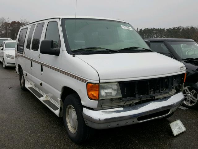 1FDRE14L03HA67380 - 2003 FORD ECONOLINE WHITE photo 1