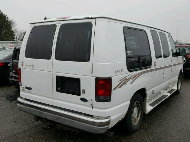 1FDRE14L03HA67380 - 2003 FORD ECONOLINE WHITE photo 4