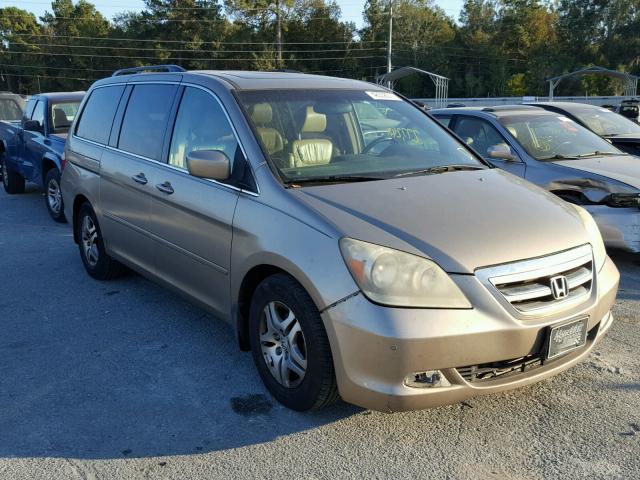 5FNRL38856B025142 - 2006 HONDA ODYSSEY GOLD photo 1