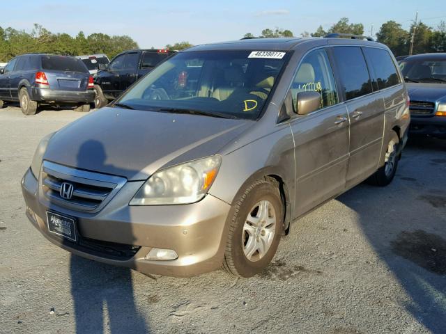 5FNRL38856B025142 - 2006 HONDA ODYSSEY GOLD photo 2