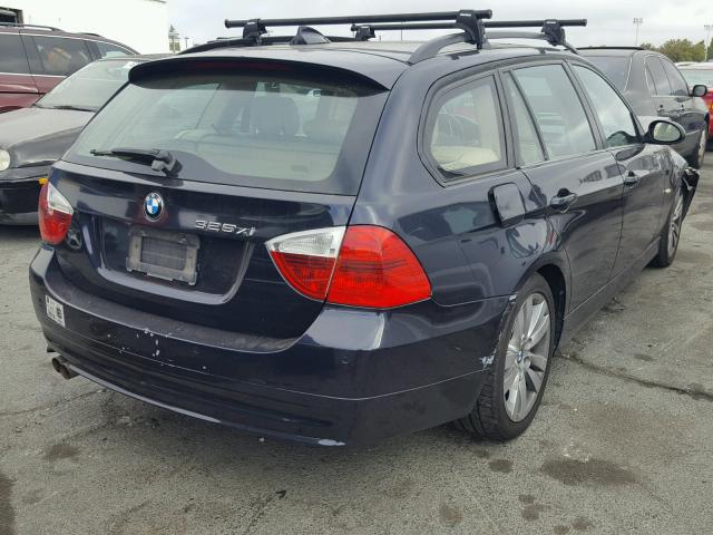 WBAVT135X6KW23176 - 2006 BMW 325 XIT BLUE photo 4