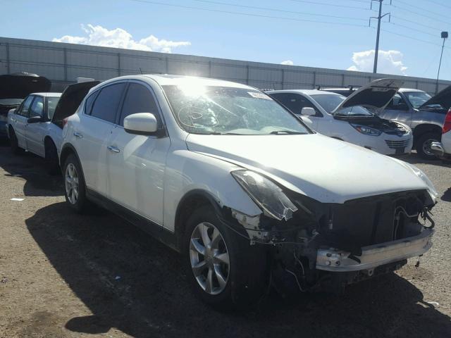 JNKAJ09F58M353880 - 2008 INFINITI EX35 BASE WHITE photo 1