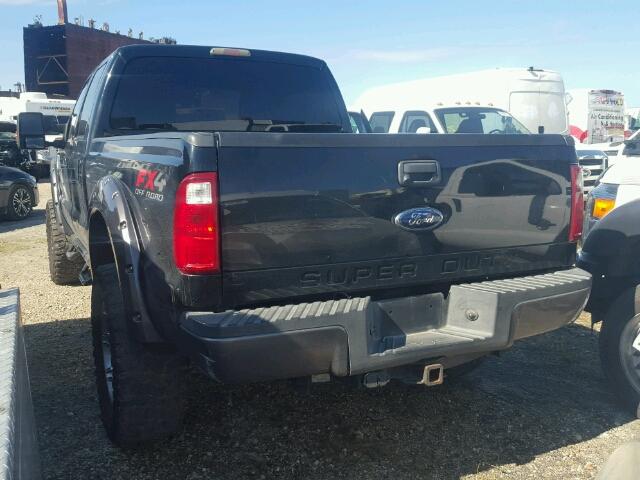 1FTSW21R59EA40803 - 2009 FORD F250 SUPER BLACK photo 3