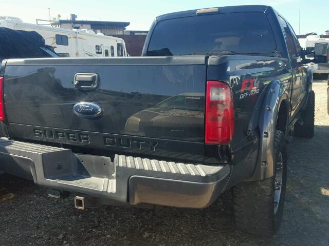 1FTSW21R59EA40803 - 2009 FORD F250 SUPER BLACK photo 4