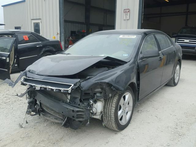 1G1ZB5E16BF262419 - 2011 CHEVROLET MALIBU LS შავი ფოტო 2