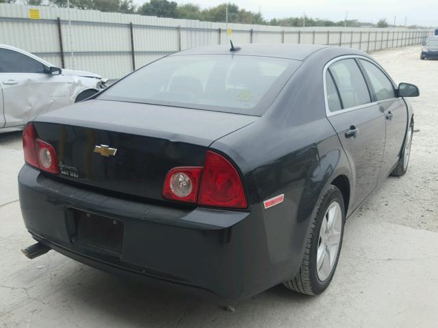1G1ZB5E16BF262419 - 2011 CHEVROLET MALIBU LS შავი ფოტო 4