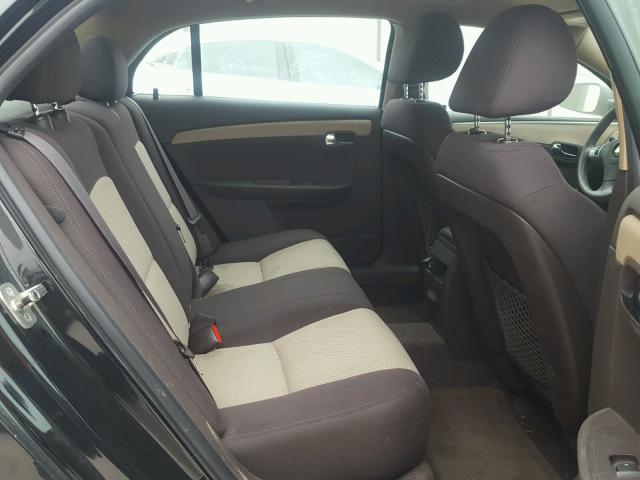 1G1ZB5E16BF262419 - 2011 CHEVROLET MALIBU LS შავი ფოტო 6