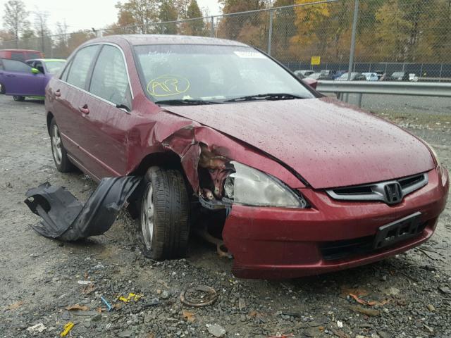 1HGCM56895A157427 - 2005 HONDA ACCORD EX BURGUNDY photo 1