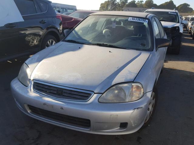 2HGEJ6619YH522415 - 2000 HONDA CIVIC BASE Gümüş foto 2