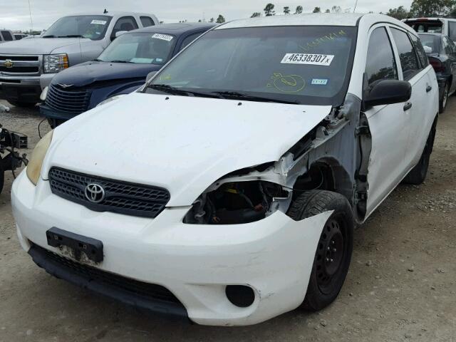 2T1KR32E85C400152 - 2005 TOYOTA COROLLA MA WHITE photo 2