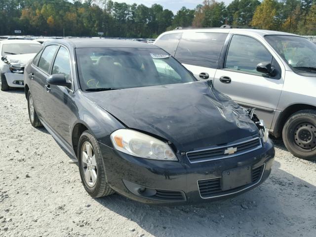 2G1WB5EK5A1130284 - 2010 CHEVROLET IMPALA LT BLACK photo 1