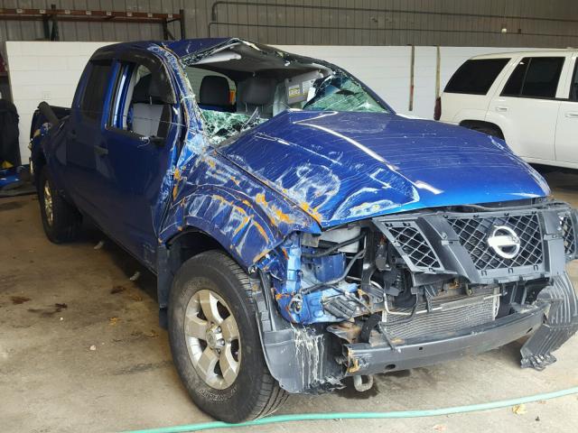 1N6AD0FV4CC430979 - 2012 NISSAN FRONTIER BLUE photo 1