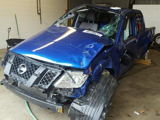 1N6AD0FV4CC430979 - 2012 NISSAN FRONTIER BLUE photo 2