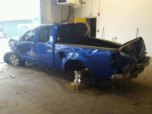 1N6AD0FV4CC430979 - 2012 NISSAN FRONTIER BLUE photo 3