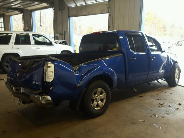 1N6AD0FV4CC430979 - 2012 NISSAN FRONTIER BLUE photo 4