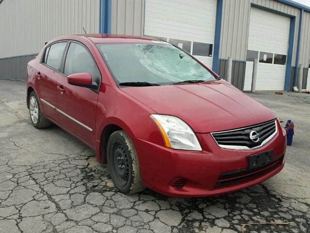 3N1AB6AP4CL681321 - 2012 NISSAN SENTRA 2.0 RED photo 1