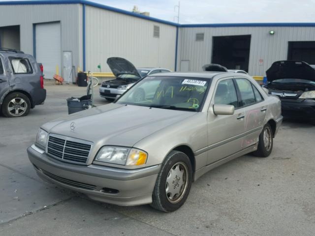 WDBHA29G8XA679109 - 1999 MERCEDES-BENZ C 280 TAN photo 2