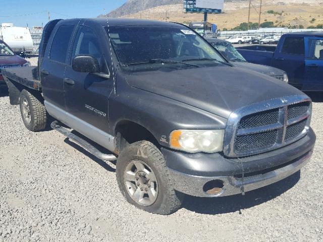 3D7KU28623G714610 - 2003 DODGE RAM 2500 S მწვანე ფოტო 1