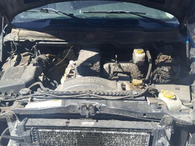 3D7KU28623G714610 - 2003 DODGE RAM 2500 S მწვანე ფოტო 7