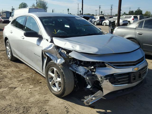 1G1ZB5STXGF255129 - 2016 CHEVROLET MALIBU LS SILVER photo 1