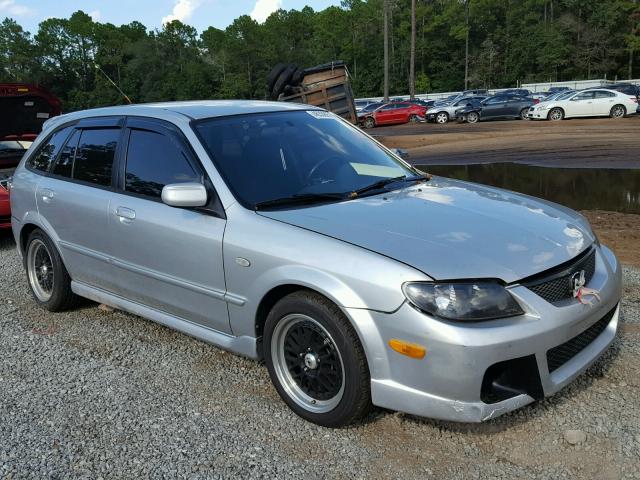 JM1BJ245831201392 - 2003 MAZDA PROTEGE PR SILVER photo 1