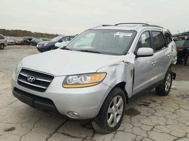 5NMSH73EX9H294585 - 2009 HYUNDAI SANTA FE S SILVER photo 2