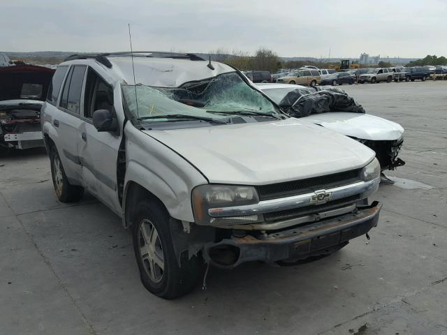 1GNDS13S152209832 - 2005 CHEVROLET TRAILBLAZE SILVER photo 1