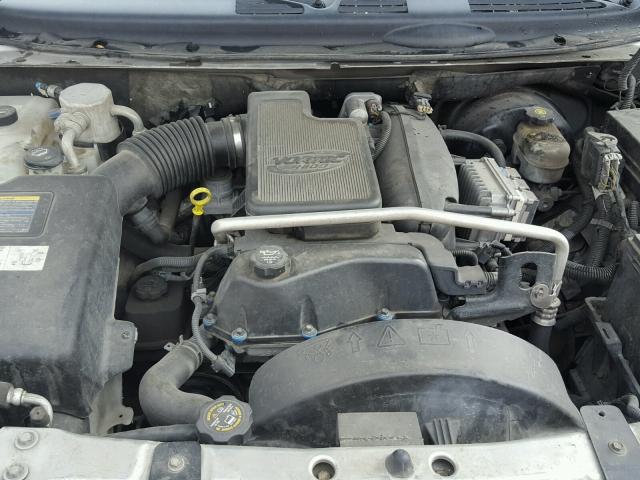 1GNDS13S152209832 - 2005 CHEVROLET TRAILBLAZE SILVER photo 7