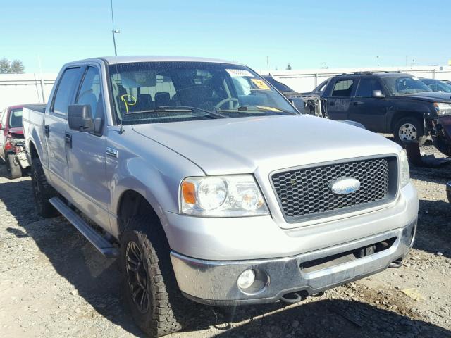 1FTPW14576KB75190 - 2006 FORD F150 SUPER SILVER photo 1