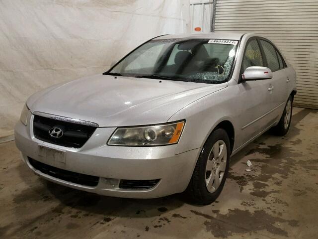 5NPET46C57H285989 - 2007 HYUNDAI SONATA GLS SILVER photo 2