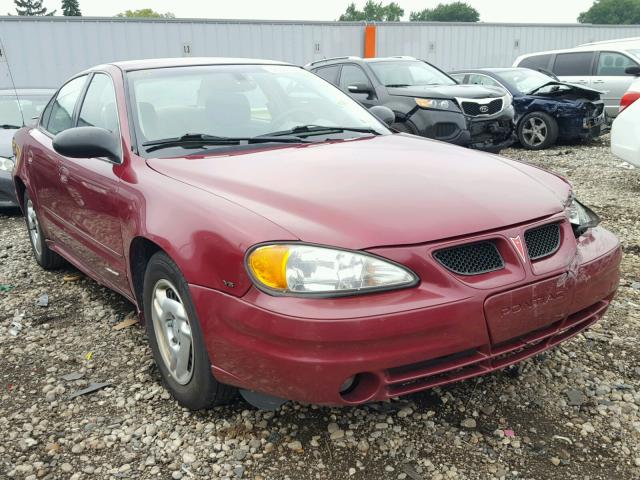 1G2NE52E15M231569 - 2005 PONTIAC GRAND AM S მუქწითელი ფოტო 1