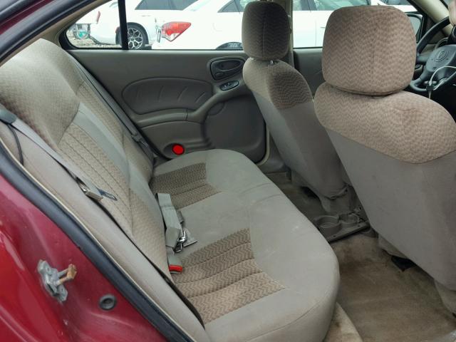 1G2NE52E15M231569 - 2005 PONTIAC GRAND AM S მუქწითელი ფოტო 6