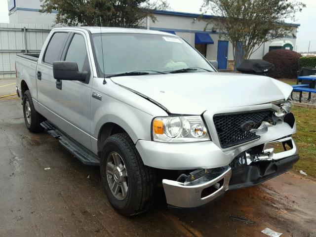 1FTRW12W85KE98778 - 2005 FORD F150 SUPER SILVER photo 1