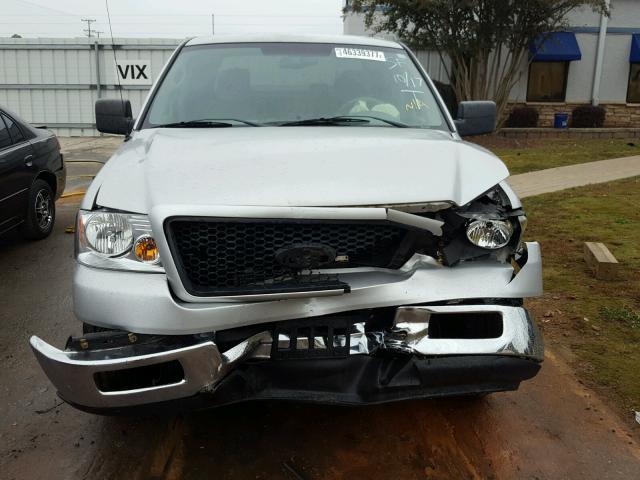 1FTRW12W85KE98778 - 2005 FORD F150 SUPER SILVER photo 7