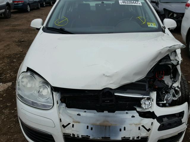 3VWRZ71KX9M136469 - 2009 VOLKSWAGEN JETTA SE Ağ foto 7