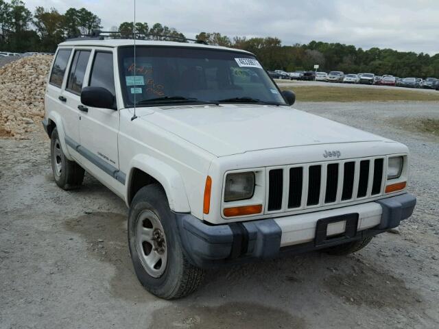 1J4FF48S7YL269641 - 2000 JEEP CHEROKEE S WHITE photo 1