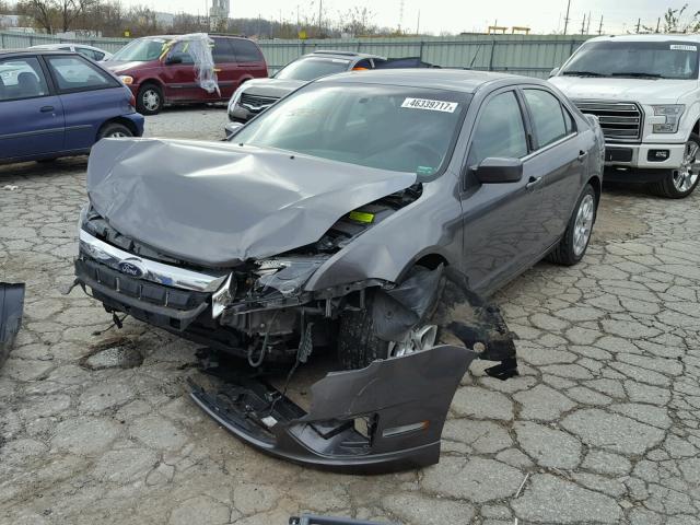 3FAHP0HA7AR328325 - 2010 FORD FUSION SE GRAY photo 2