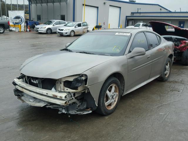 2G2WS522141182435 - 2004 PONTIAC GRAND PRIX GRAY photo 2