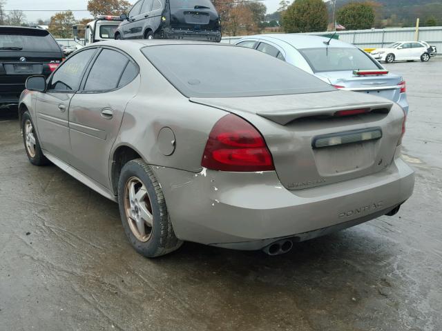 2G2WS522141182435 - 2004 PONTIAC GRAND PRIX GRAY photo 3