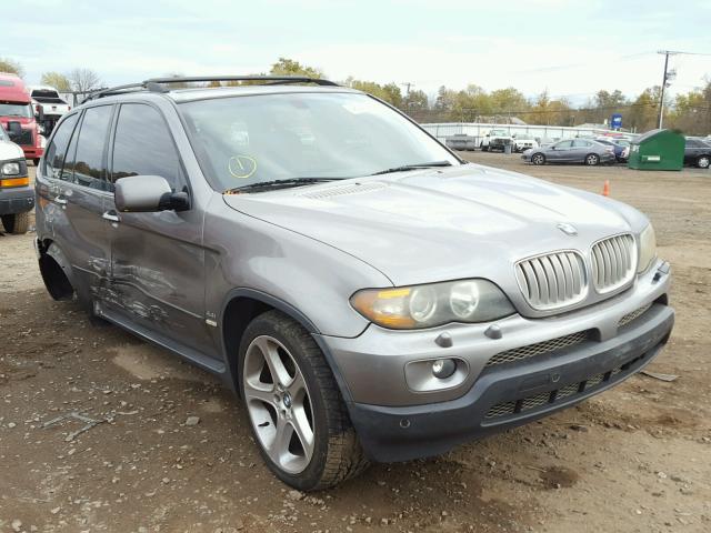 5UXFB53586LV21207 - 2006 BMW X5 4.4I GRAY photo 1