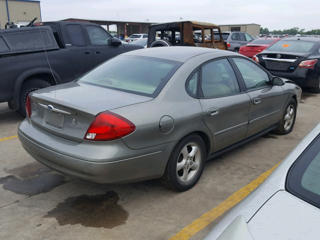 1FAFP55U61A236233 - 2001 FORD TAURUS SES GRAY photo 4