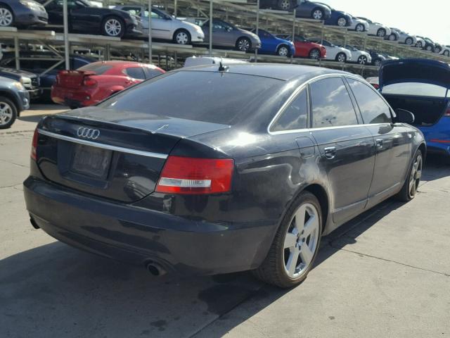 WAUDH74FX8N144121 - 2008 AUDI A6 3.2 QUA BLACK photo 4